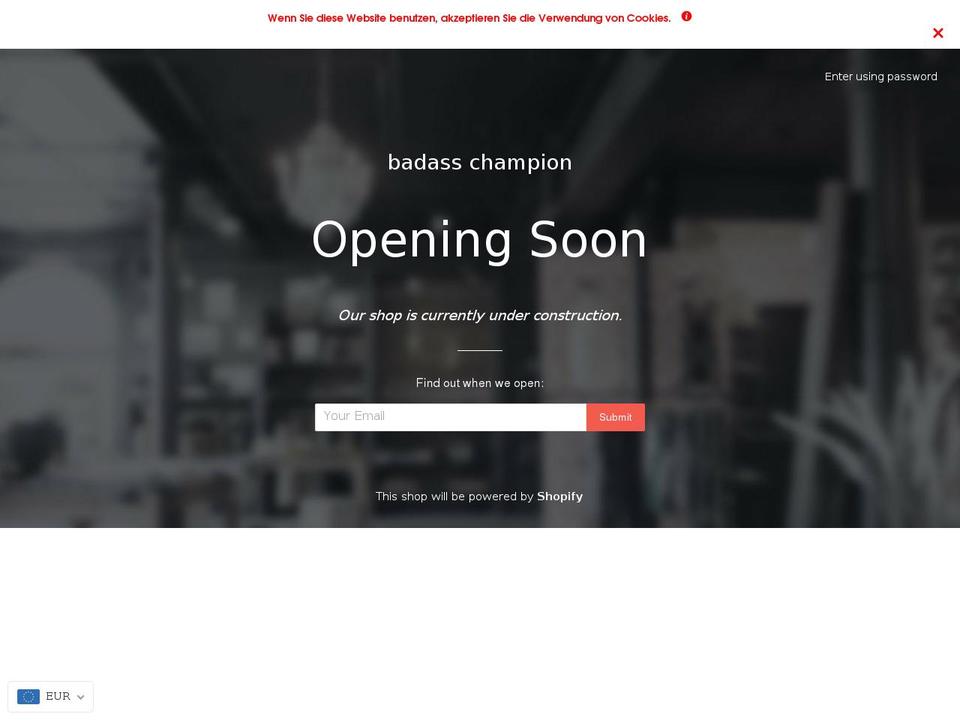 dylan-gs-theme Shopify theme site example badasschampion.com