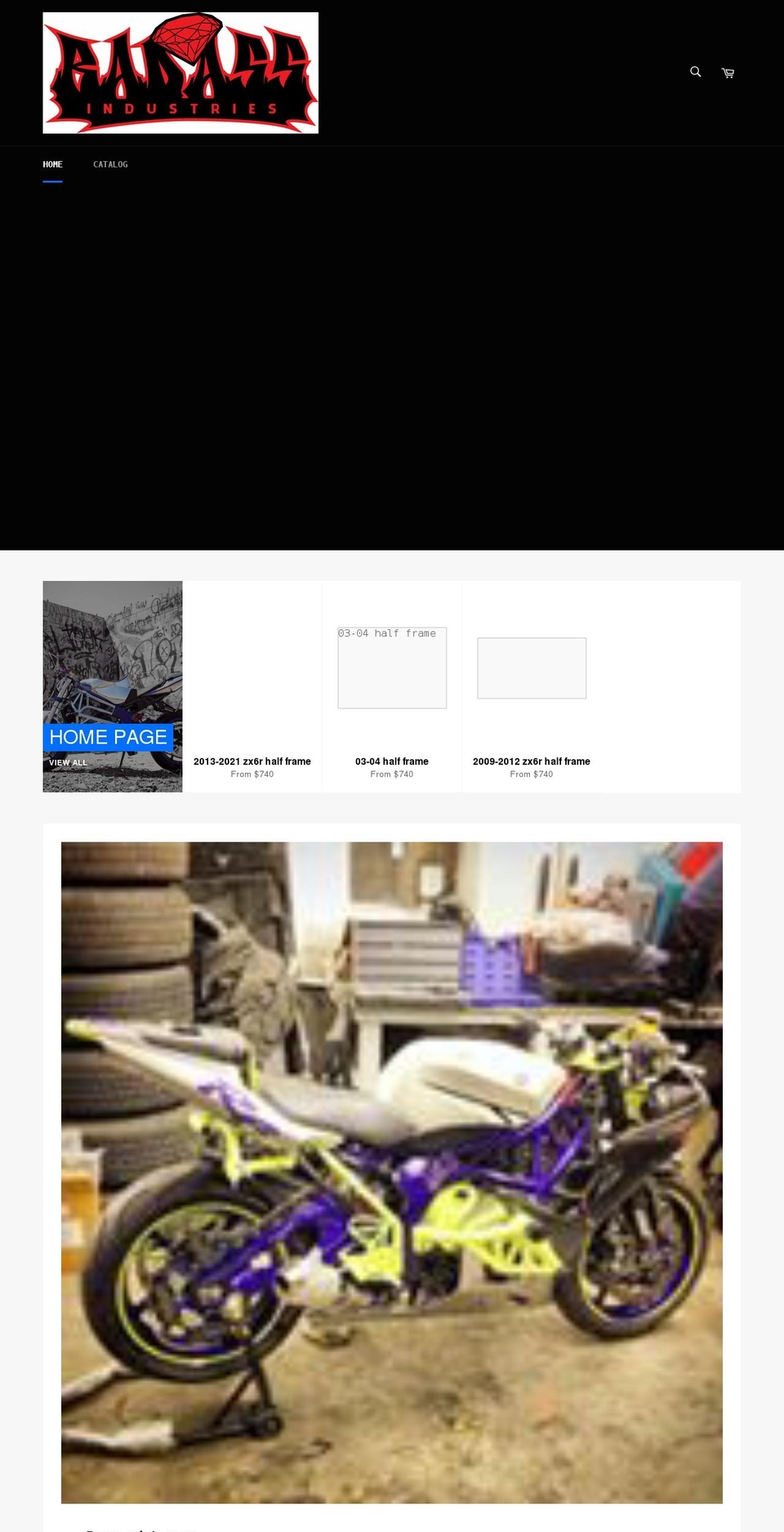 badassframes.com shopify website screenshot
