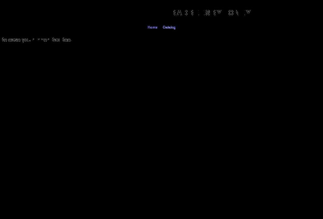 badbeesbyhoney.com shopify website screenshot