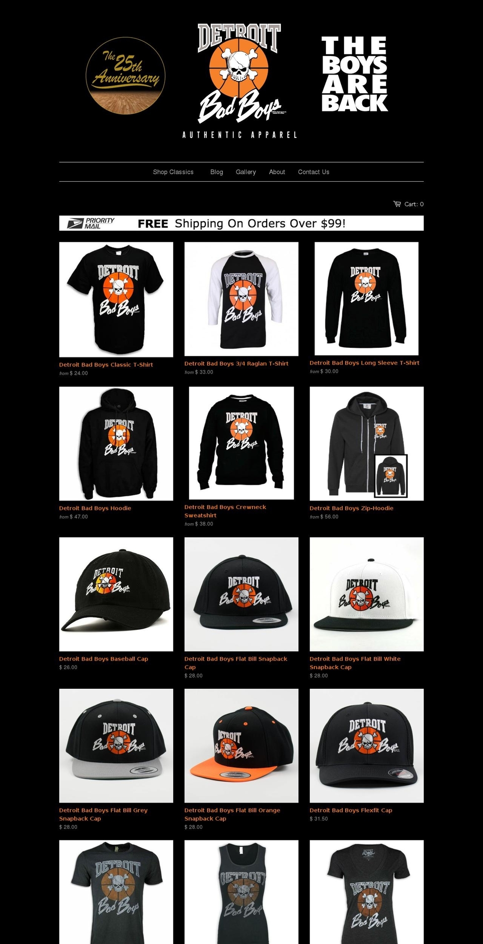 badboysdetroit.com shopify website screenshot