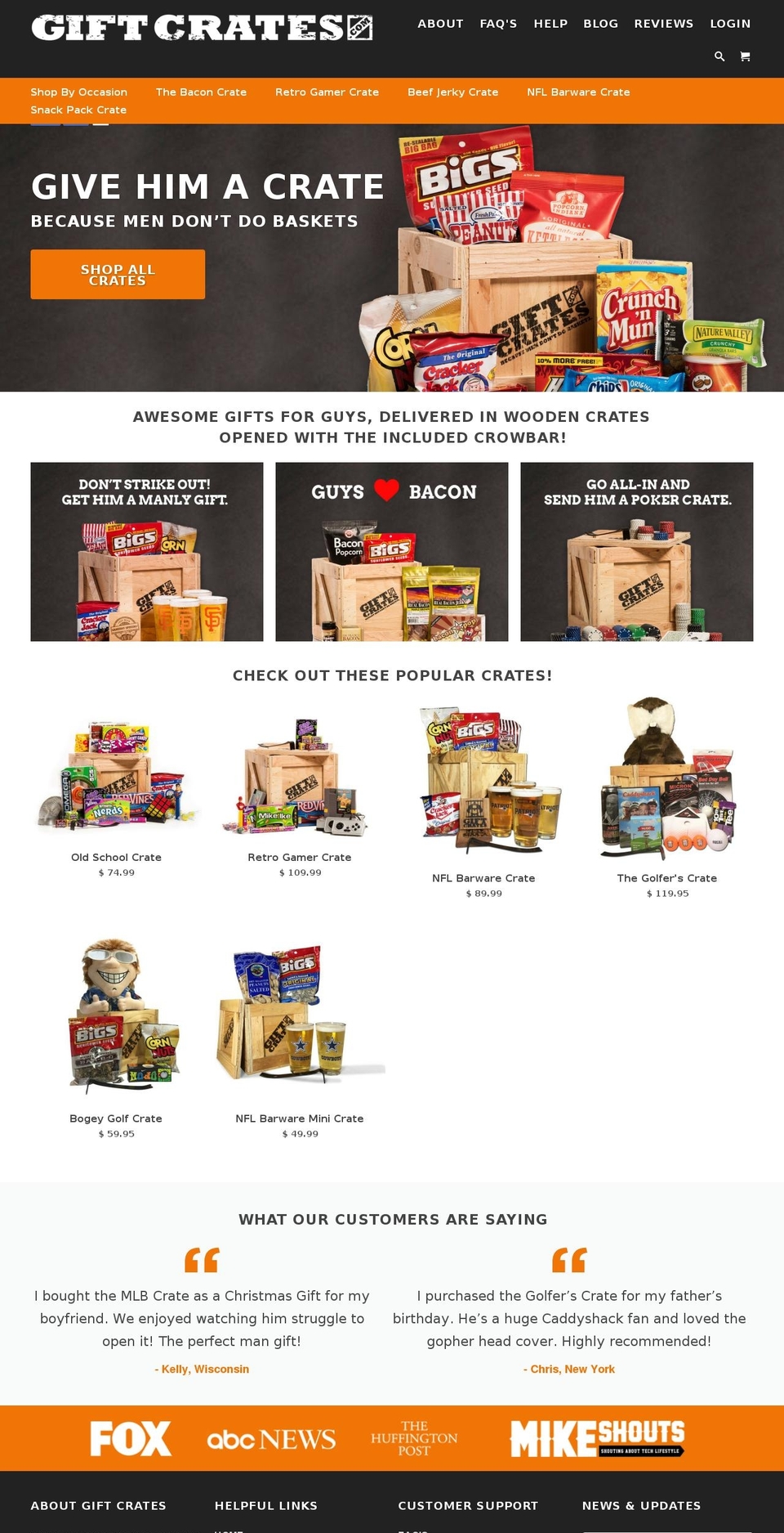 Copy of Gift Crates Shopify theme site example baddogbrew.com