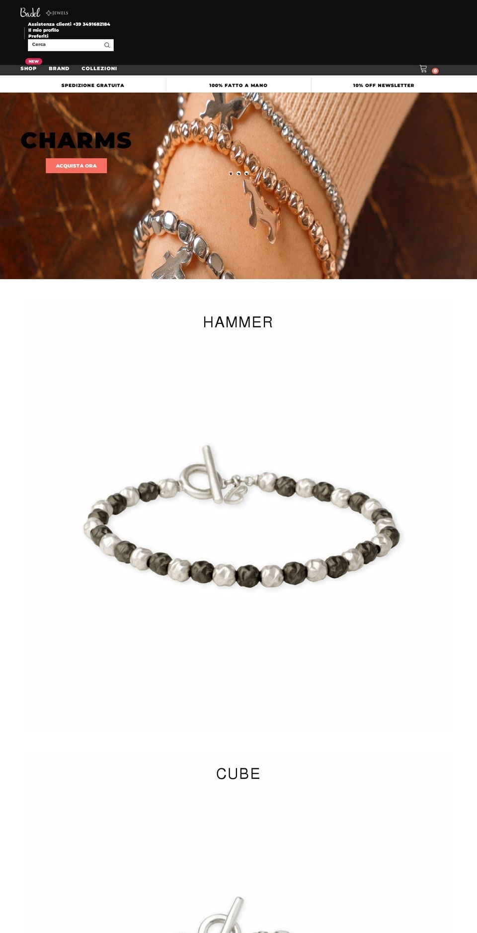 badeljewels.com shopify website screenshot