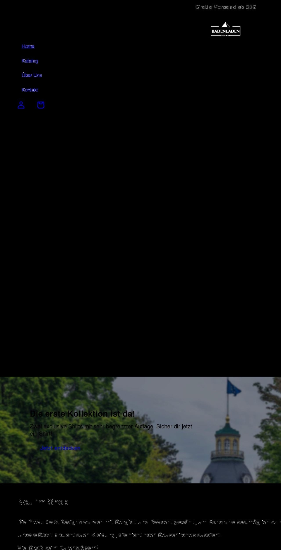badenladen.com shopify website screenshot