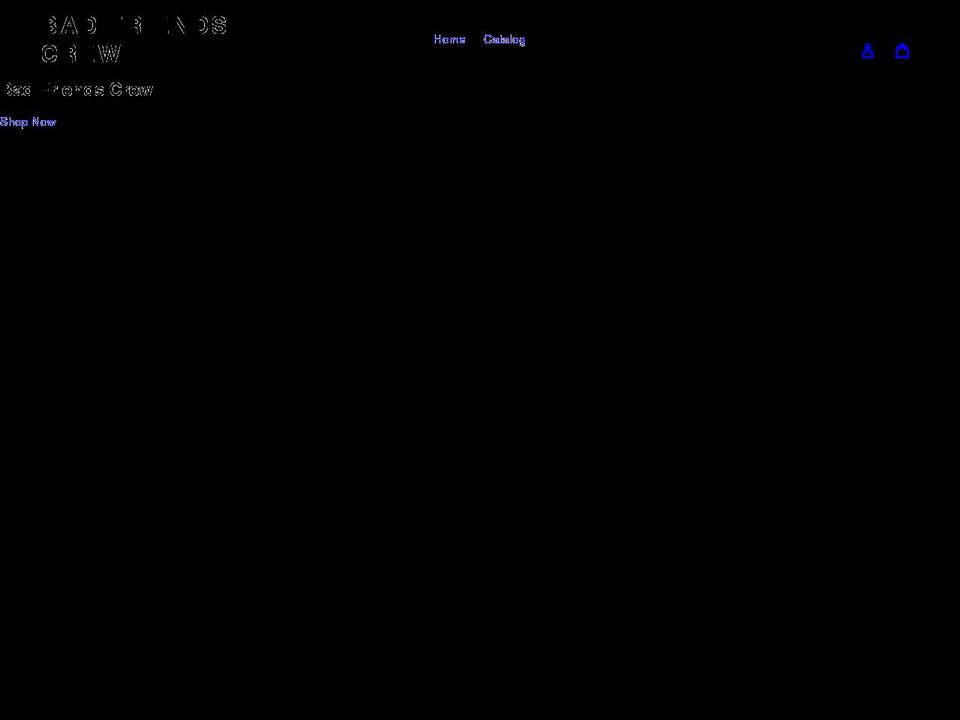 badfriendscrew.com shopify website screenshot