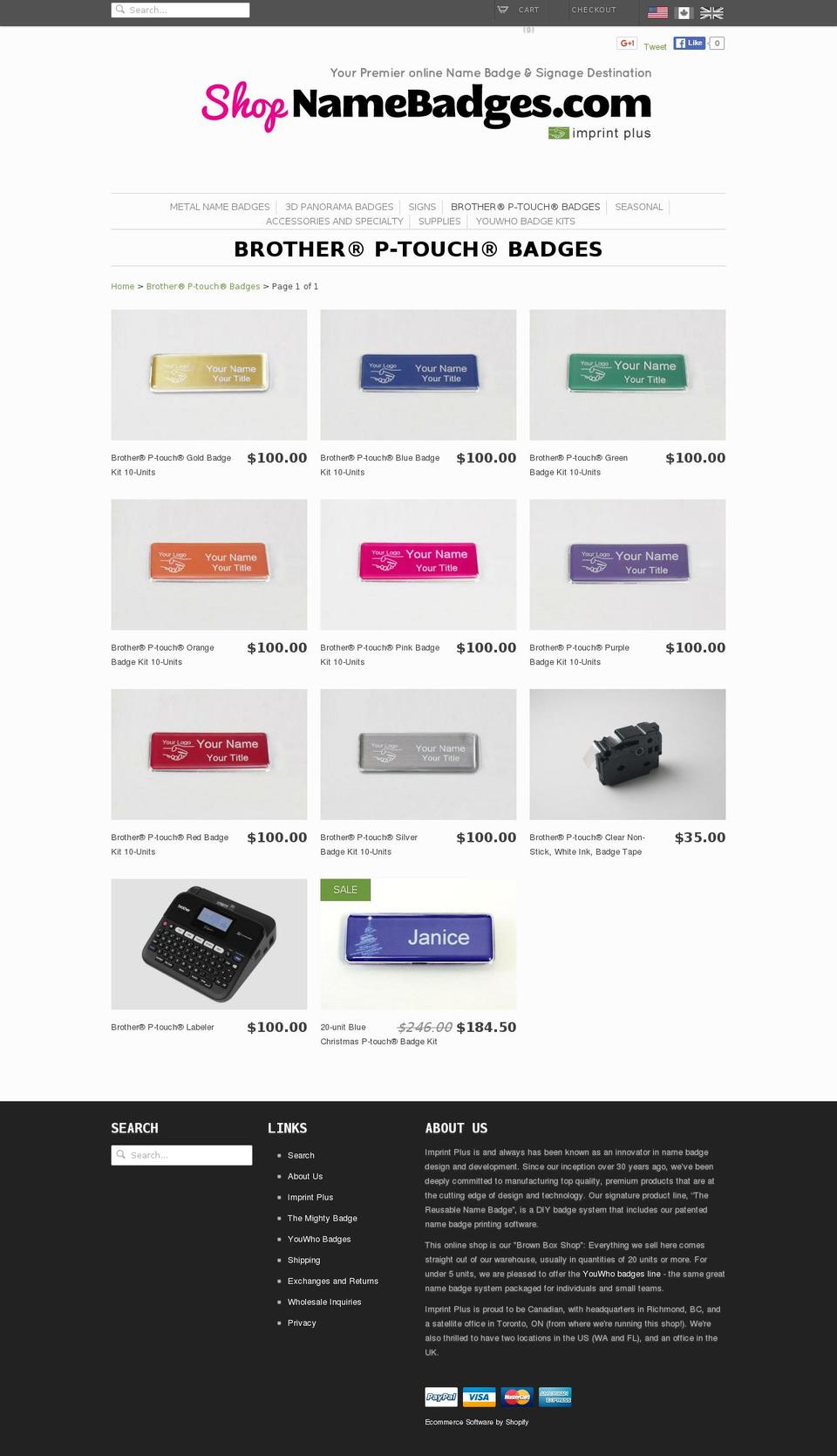 badgeplay.com shopify website screenshot