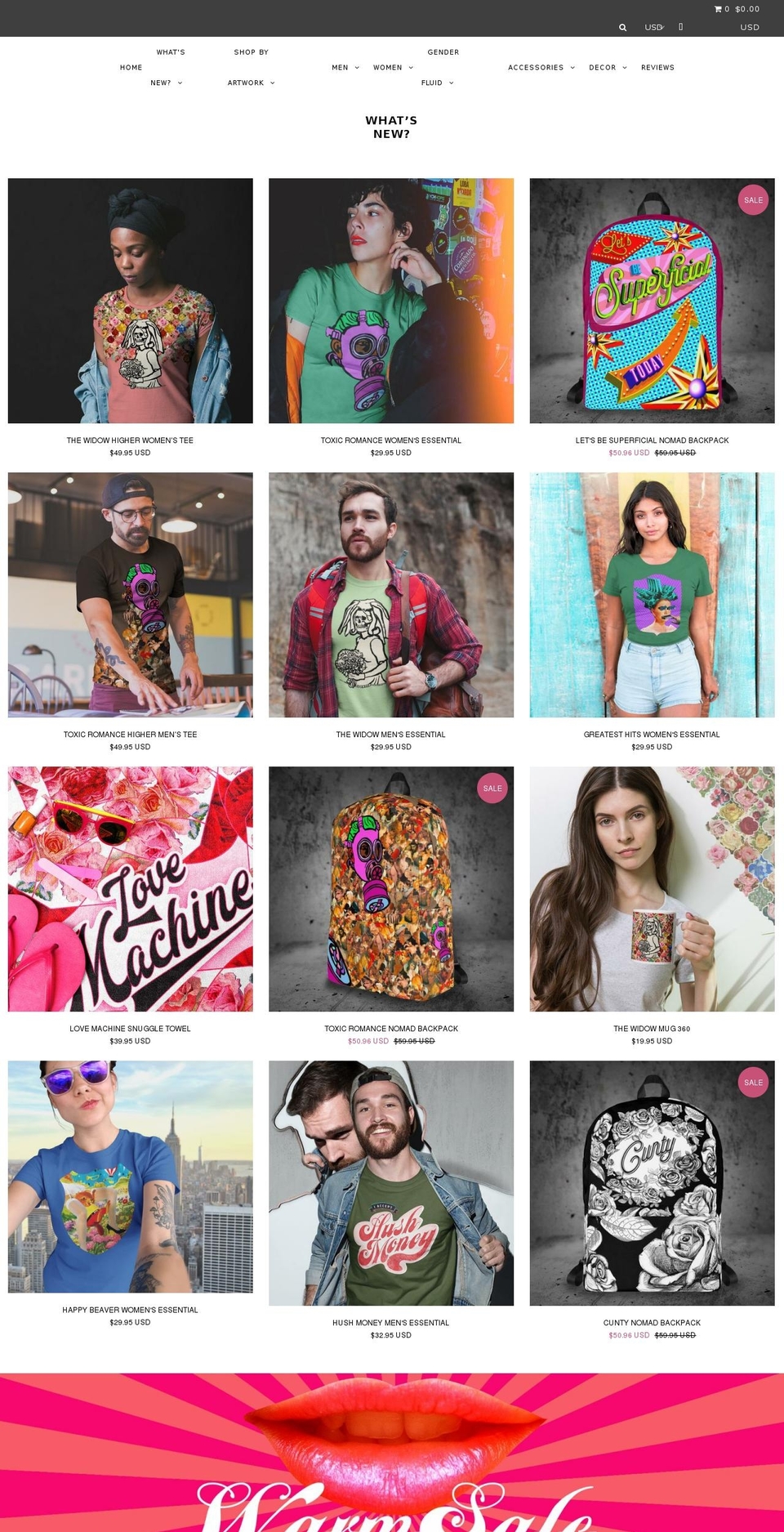badseedstore.com — Shopify storefront screenshot
