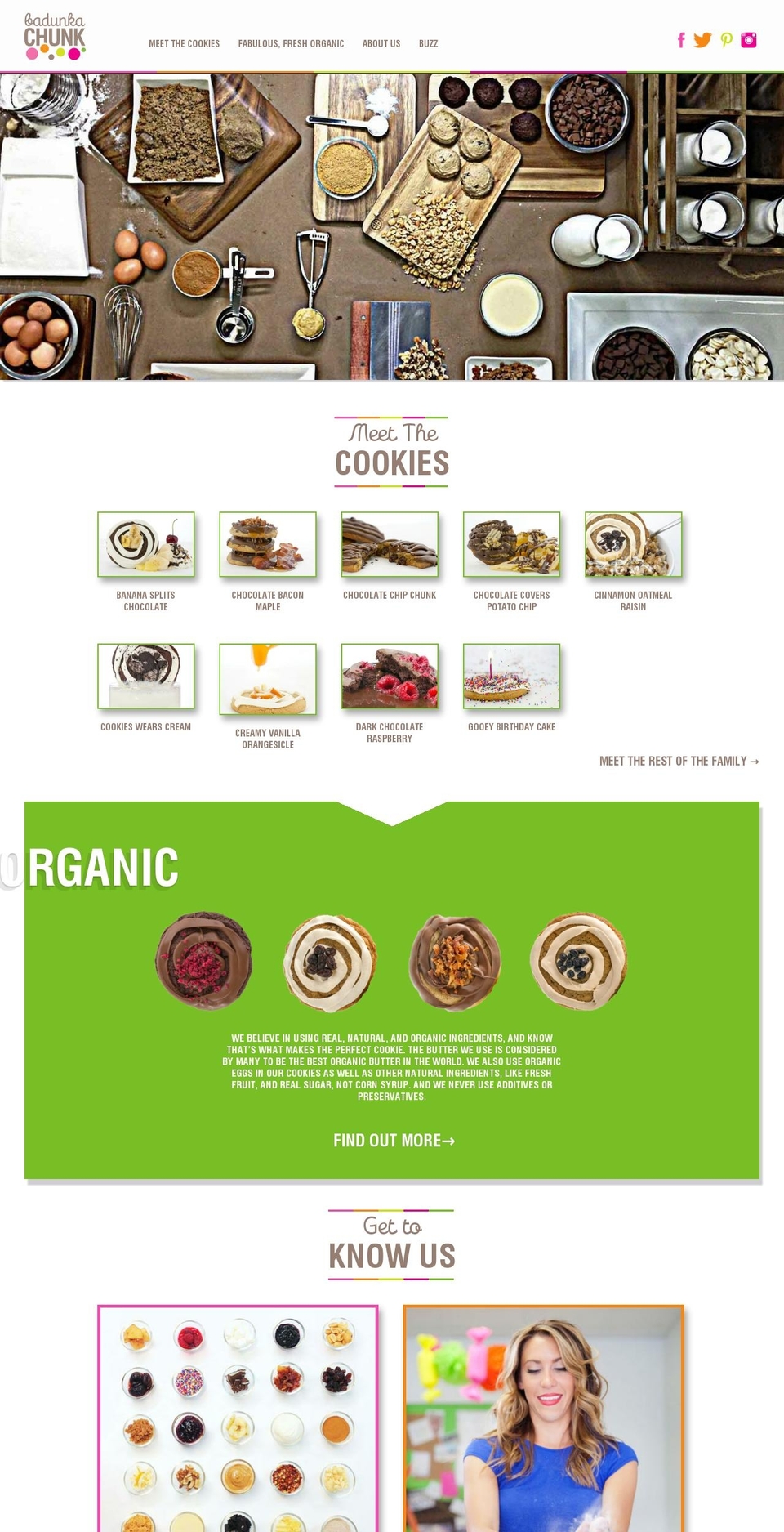 badunkachunk.com shopify website screenshot