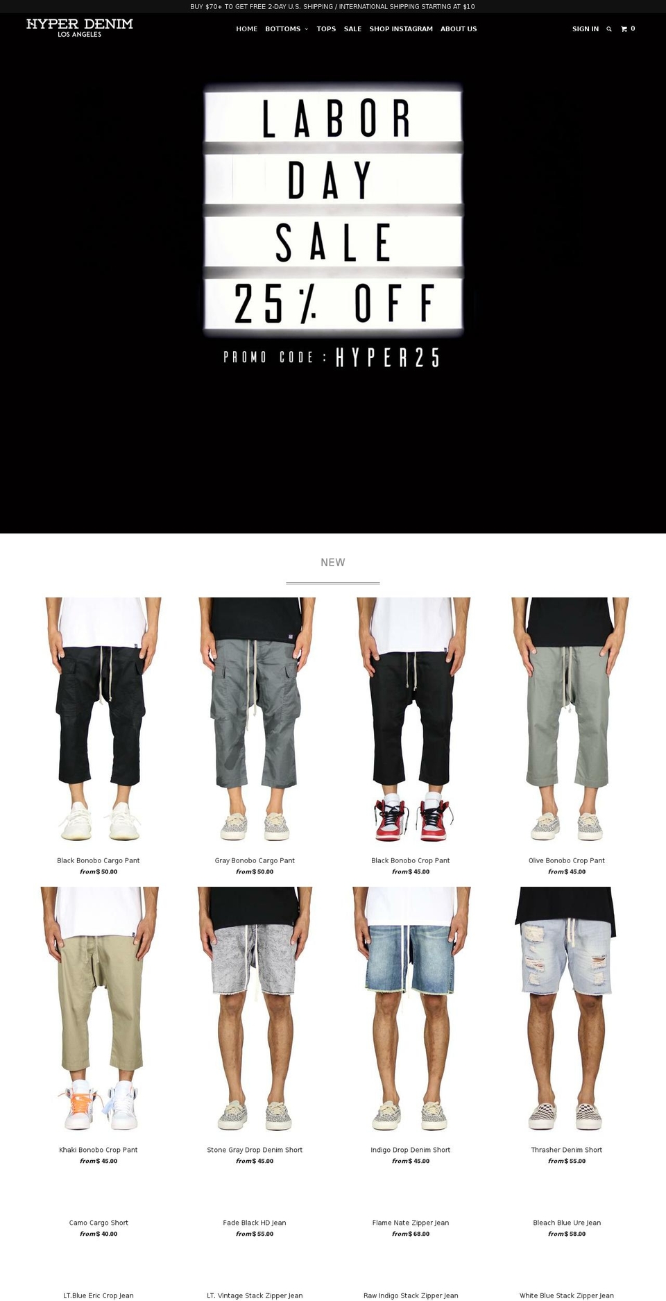 baevely.com — Shopify storefront screenshot