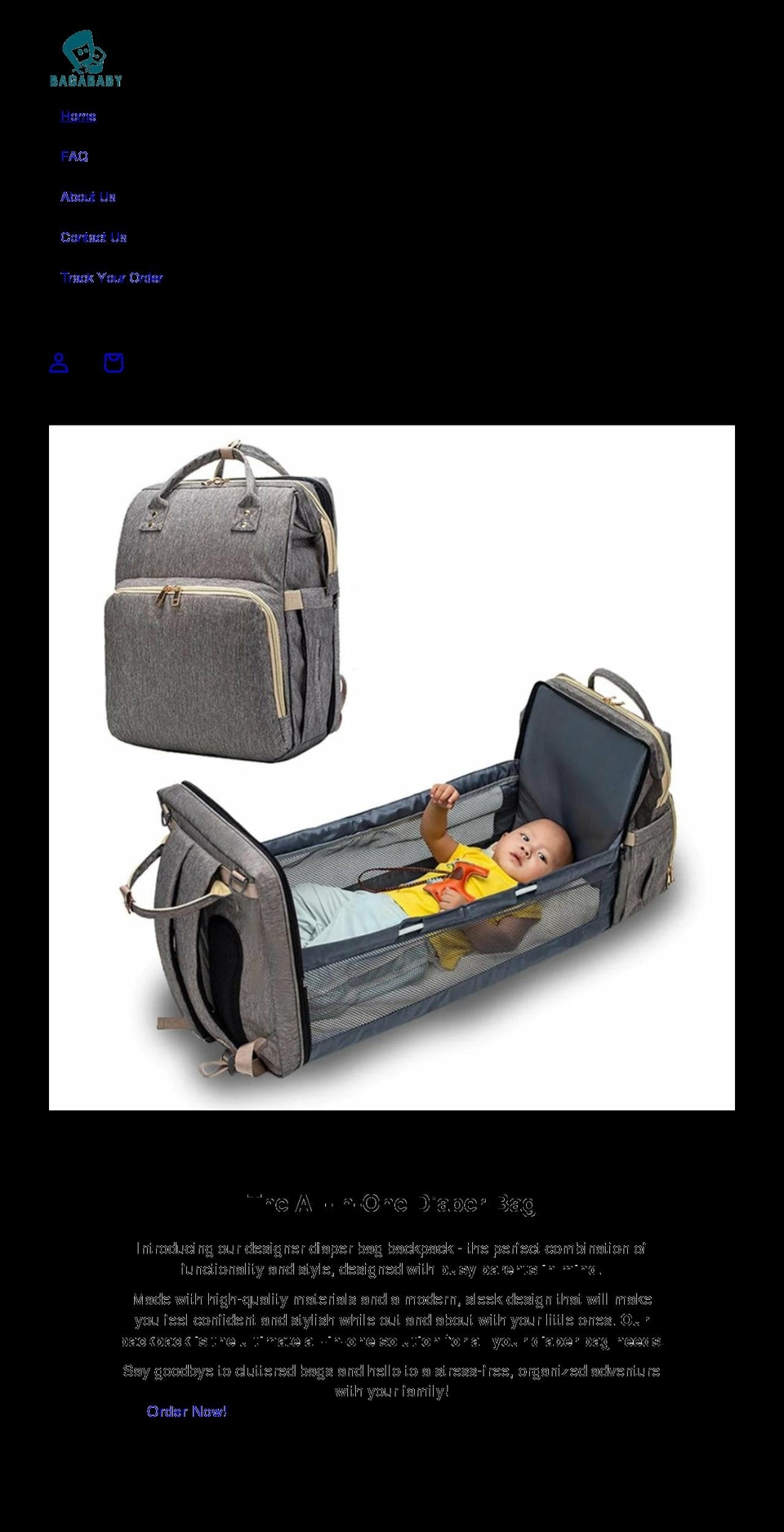 bagababy.com shopify website screenshot
