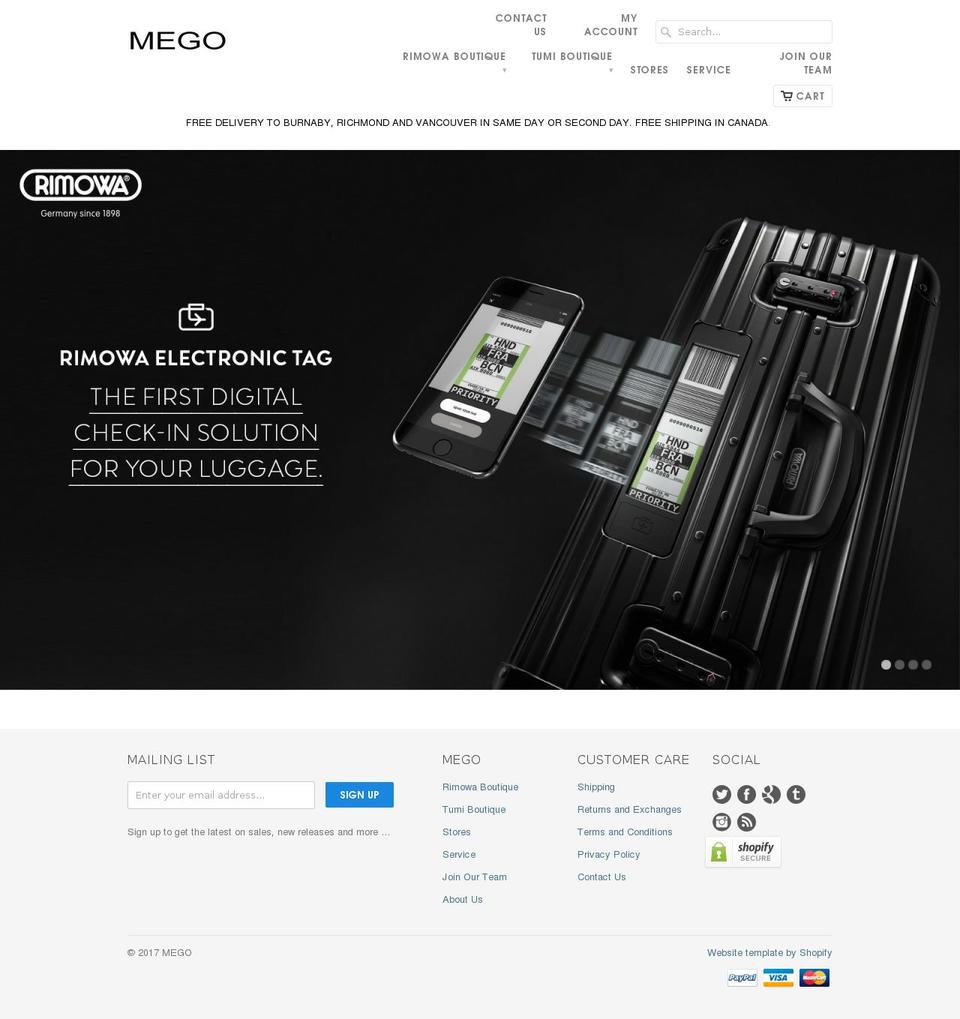 Copy of mobilia - modified Shopify theme site example bagage.ca