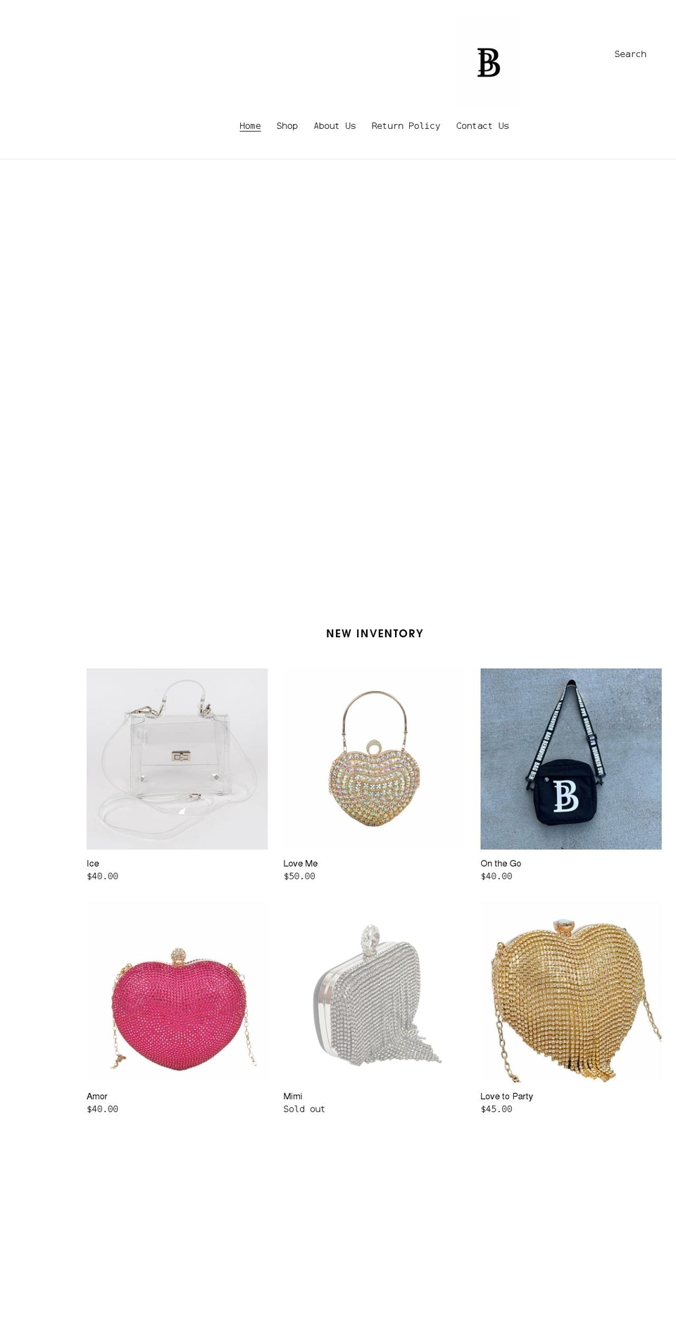 bagbehavior.co shopify website screenshot