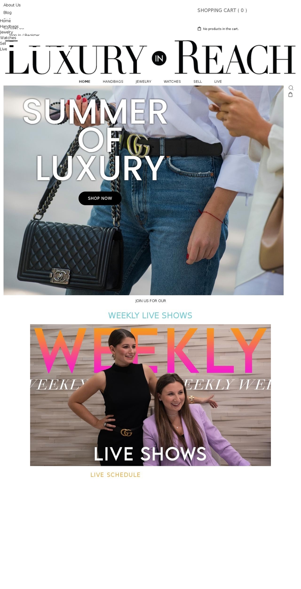 bagbrokerz.com — Shopify storefront screenshot