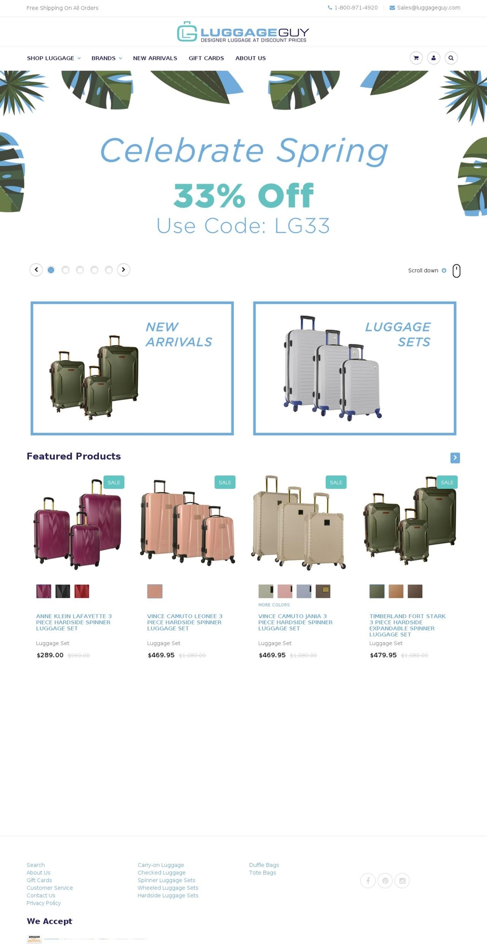 baggage-hut.com shopify website screenshot