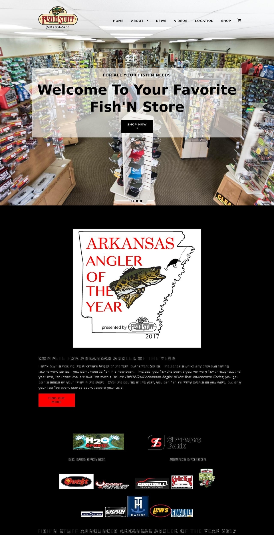 bagleybaits.com — Shopify storefront screenshot