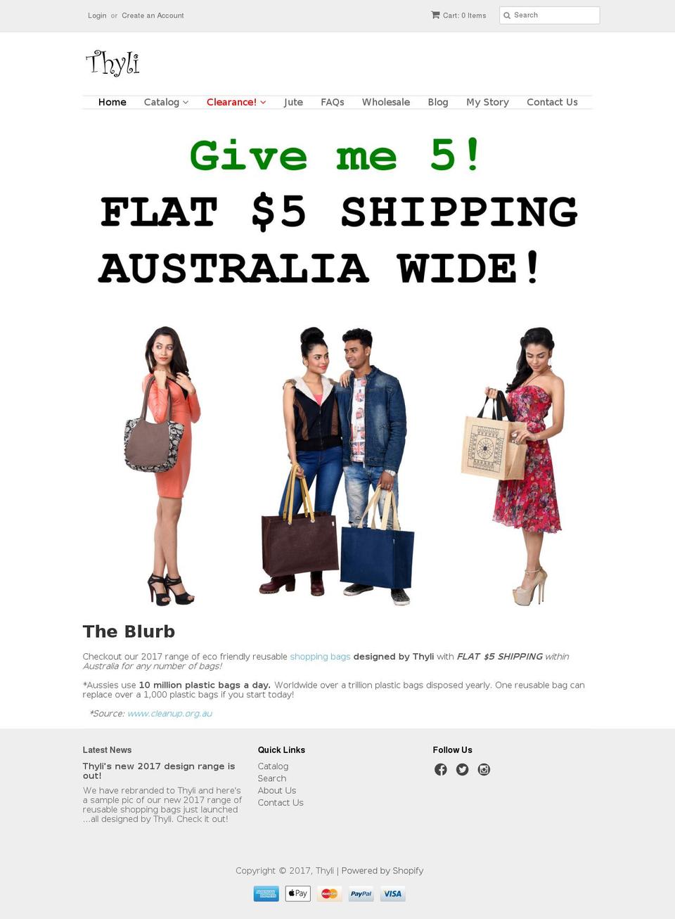 bagsontherocks.com shopify website screenshot