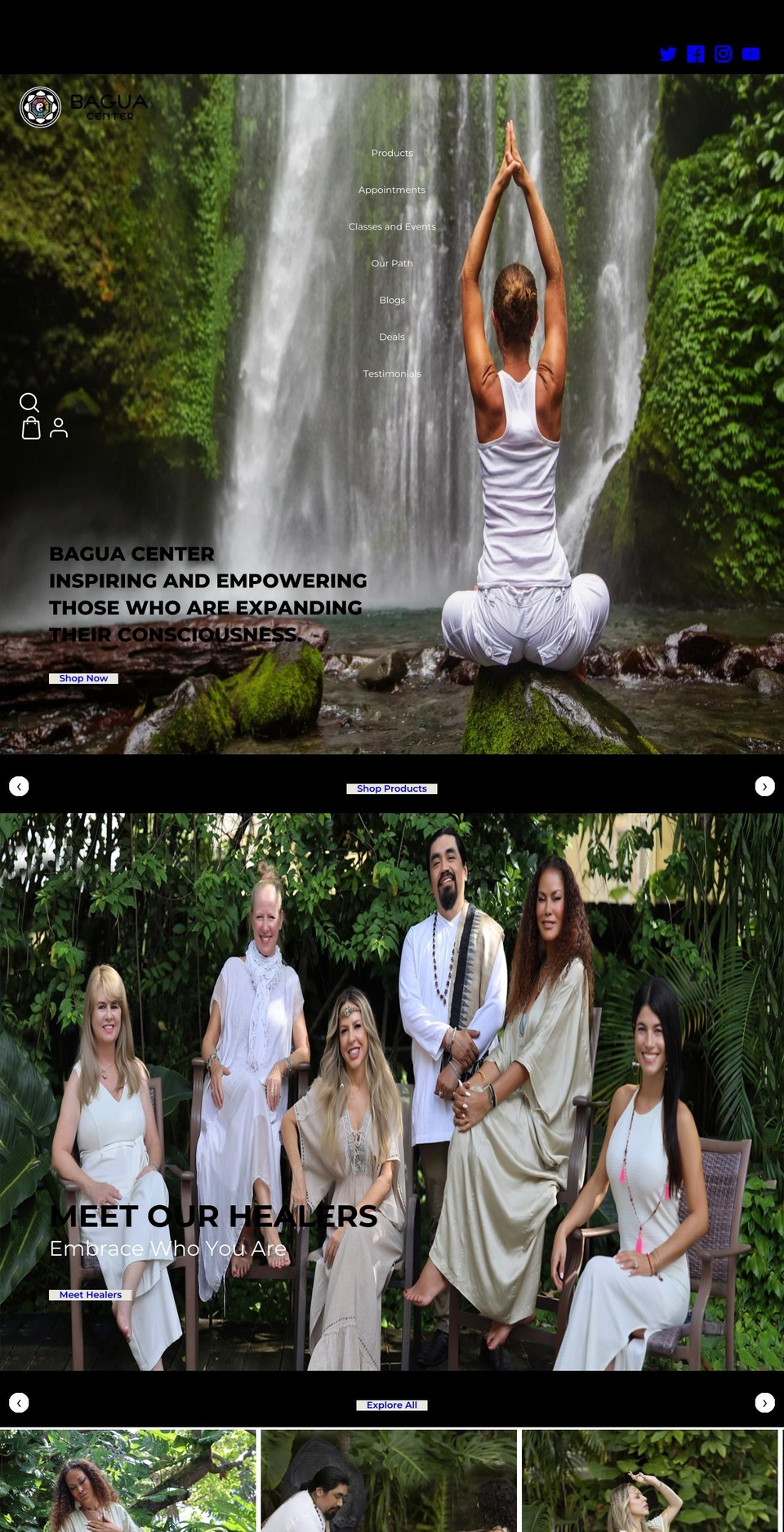 baguacenter.com shopify website screenshot