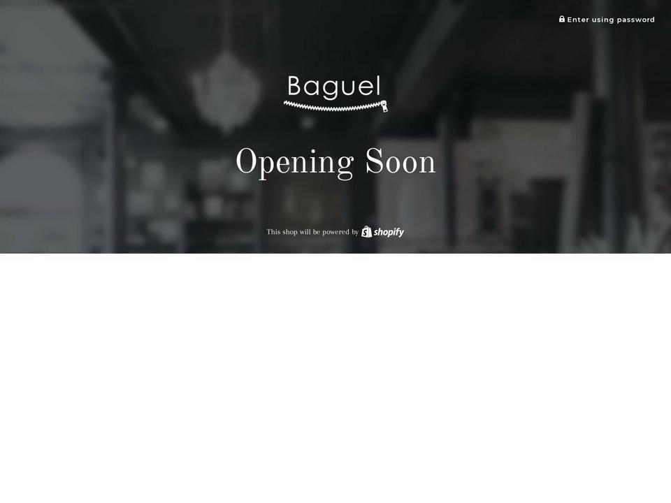 baguel.com — Shopify storefront screenshot