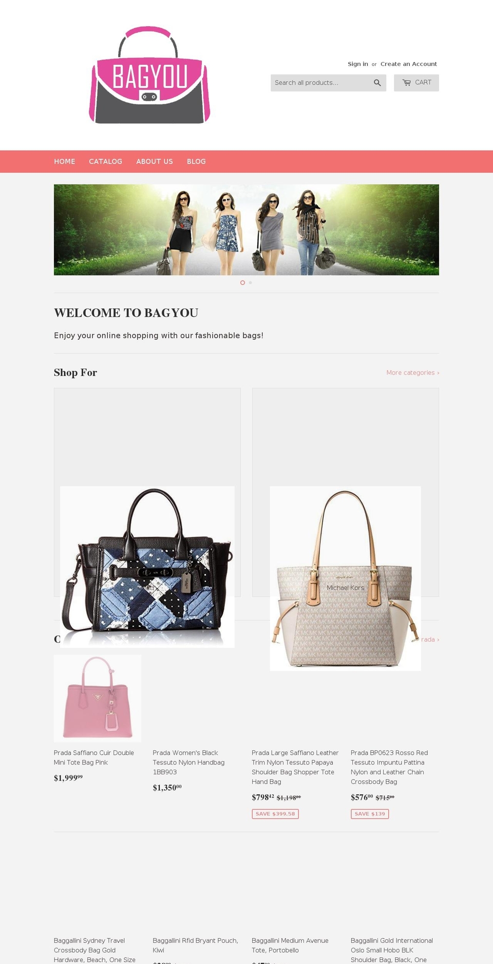 bagyou.com — Shopify storefront screenshot