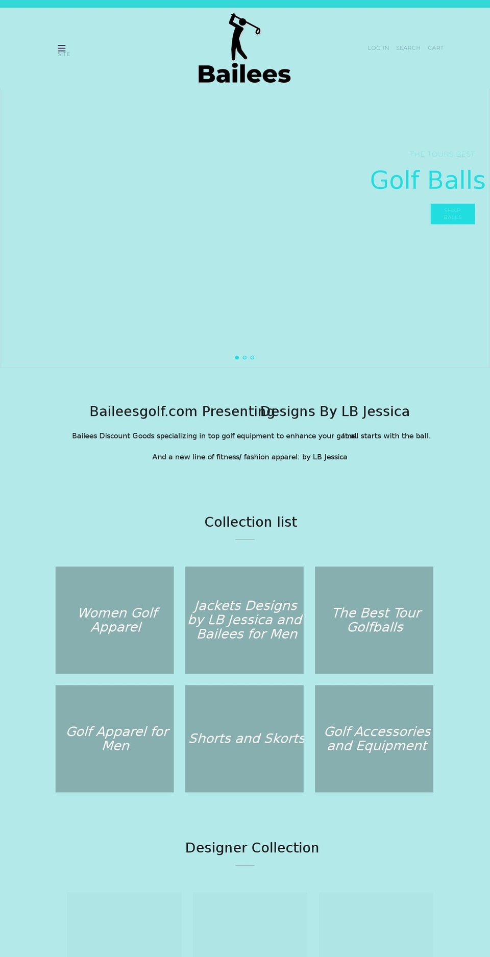 baileesdiscount.com shopify website screenshot