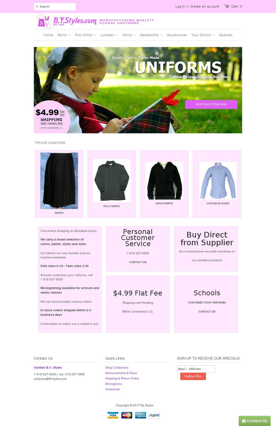 Copy of launchpad Shopify theme site example baisyaakovuniforms.com