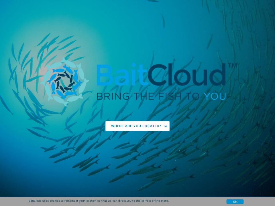 baitcloud.com shopify website screenshot