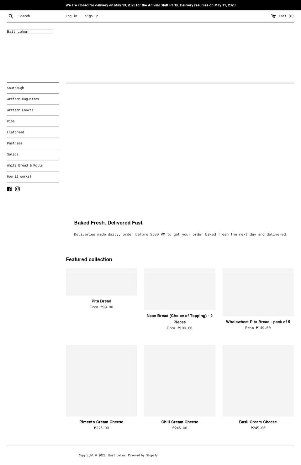 baitlehem.com shopify website screenshot