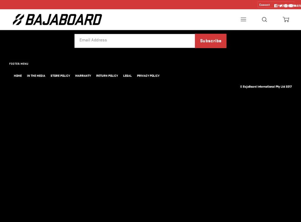 bajaboardeurope.com — Shopify storefront screenshot