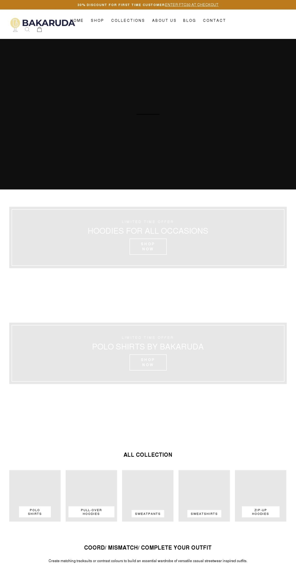 bakaruda.com shopify website screenshot