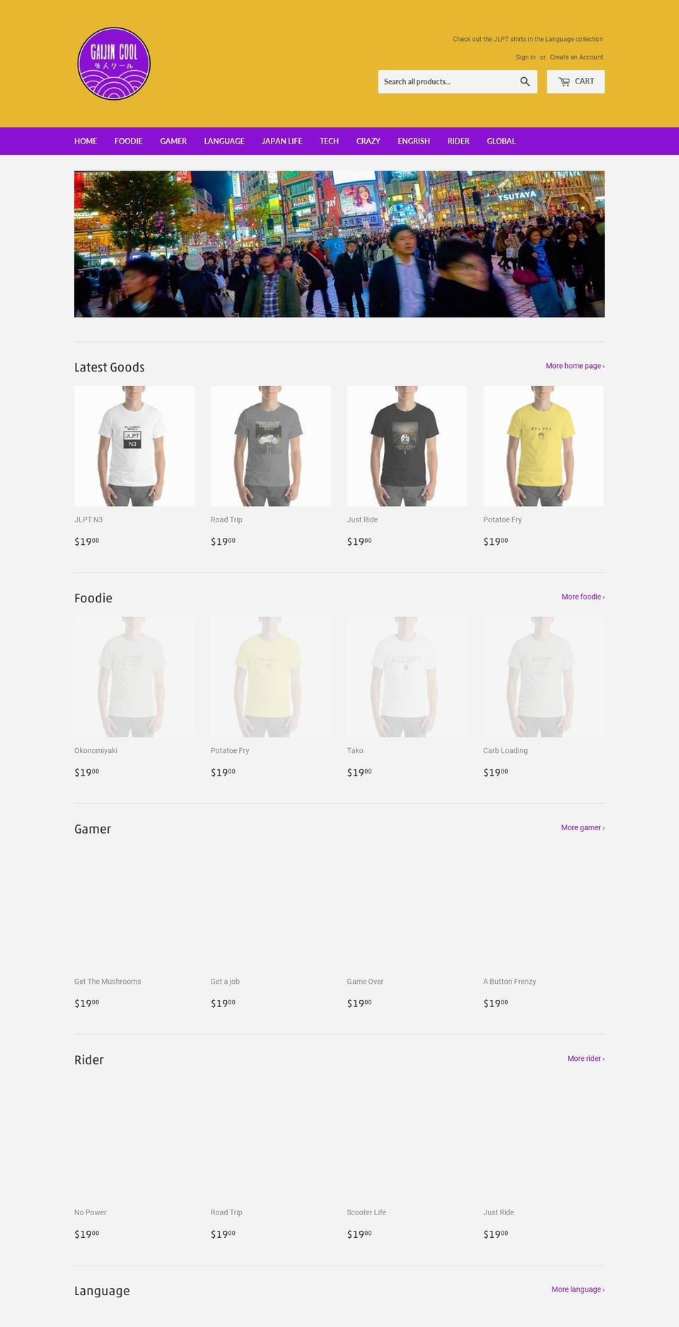 bakashirts.com — Shopify storefront screenshot