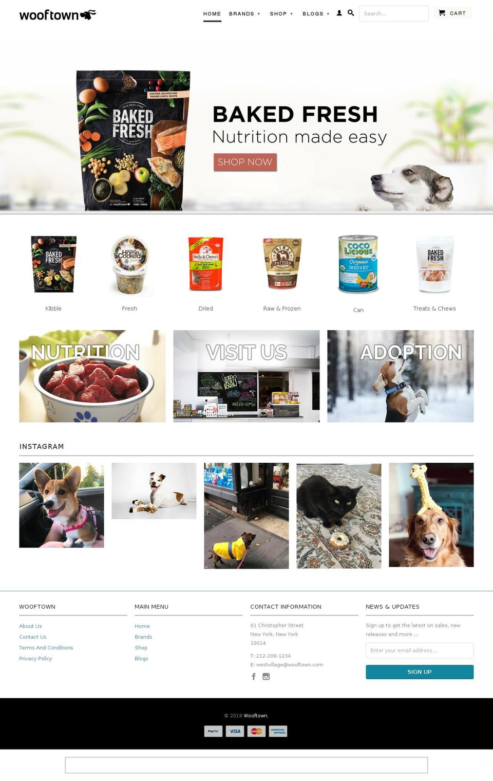 theme-export-wooftown-ca-retina-melbourne-15j Shopify theme site example bakedfreshdogfoods.com