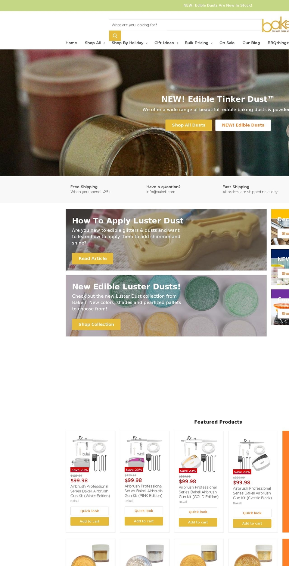 bakell.com shopify website screenshot