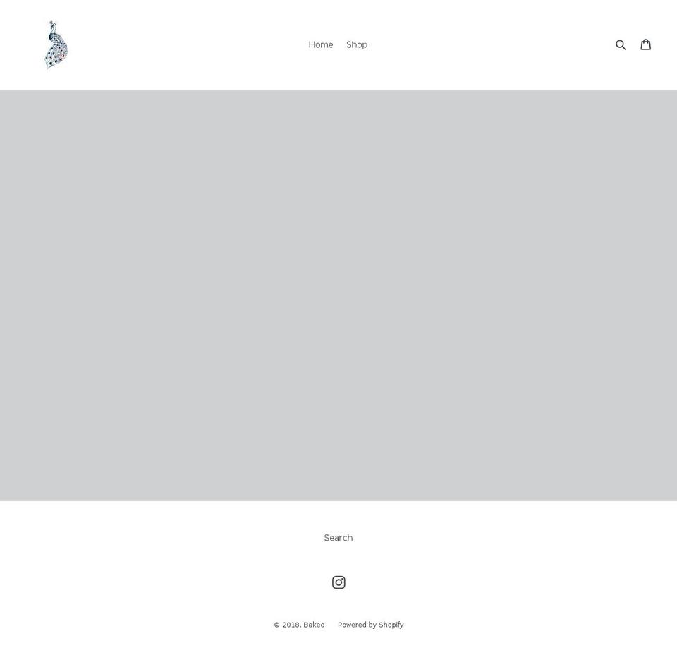 bakeolife.com — Shopify storefront screenshot