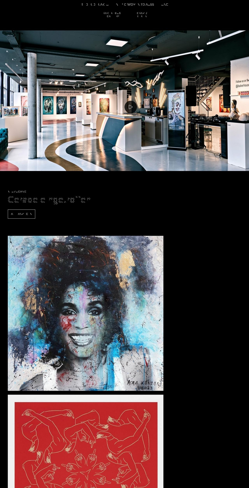 bakerhousegallery.com — Shopify storefront screenshot