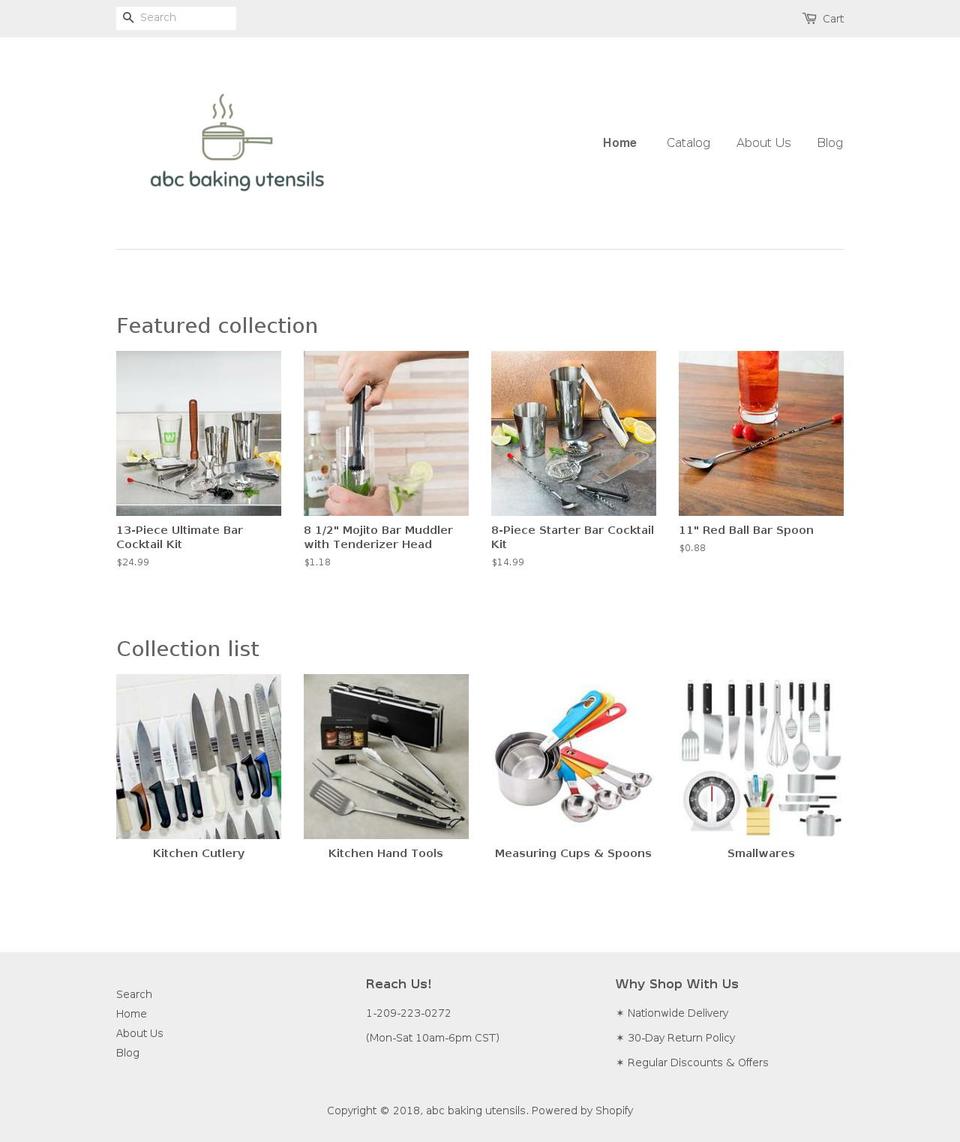 bakersdingbat.com — Shopify storefront screenshot