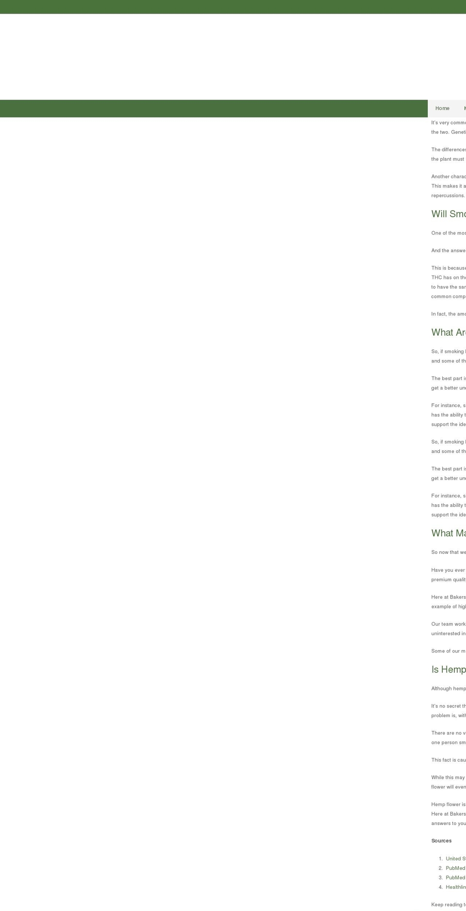 bakersranchbotanicals.com — Shopify storefront screenshot
