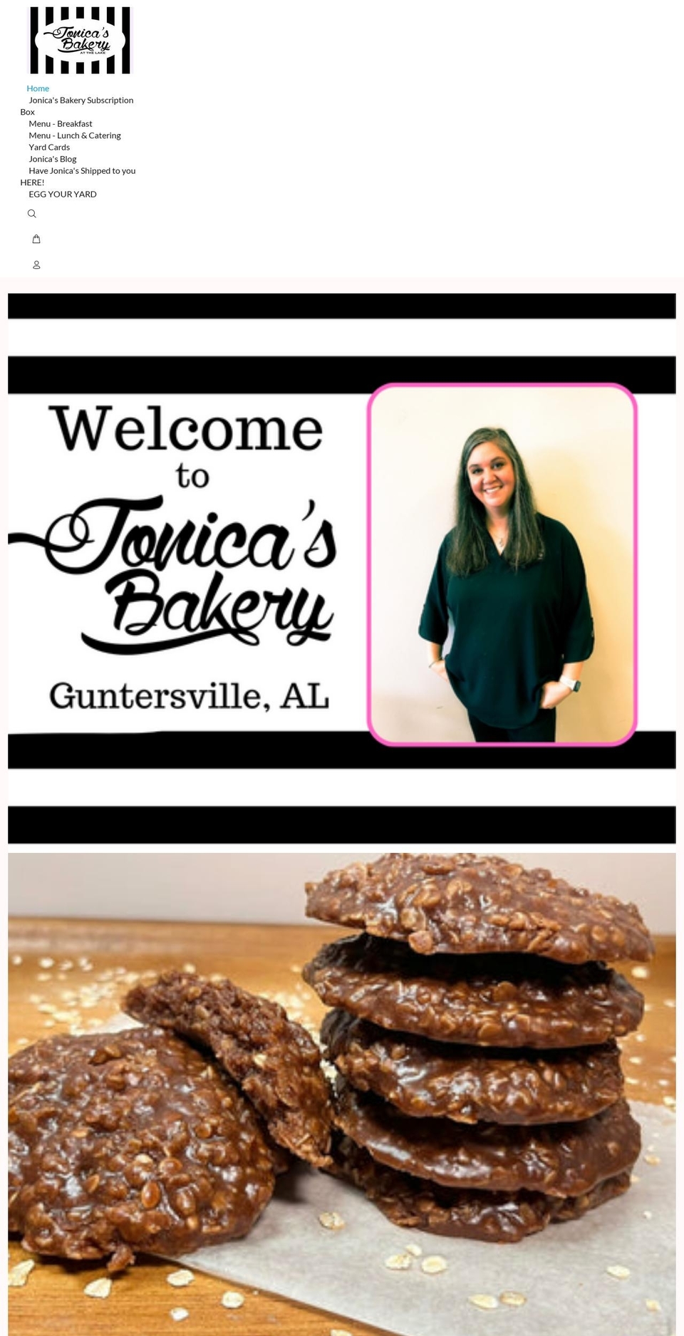 bakeryatthelake.com — Shopify storefront screenshot
