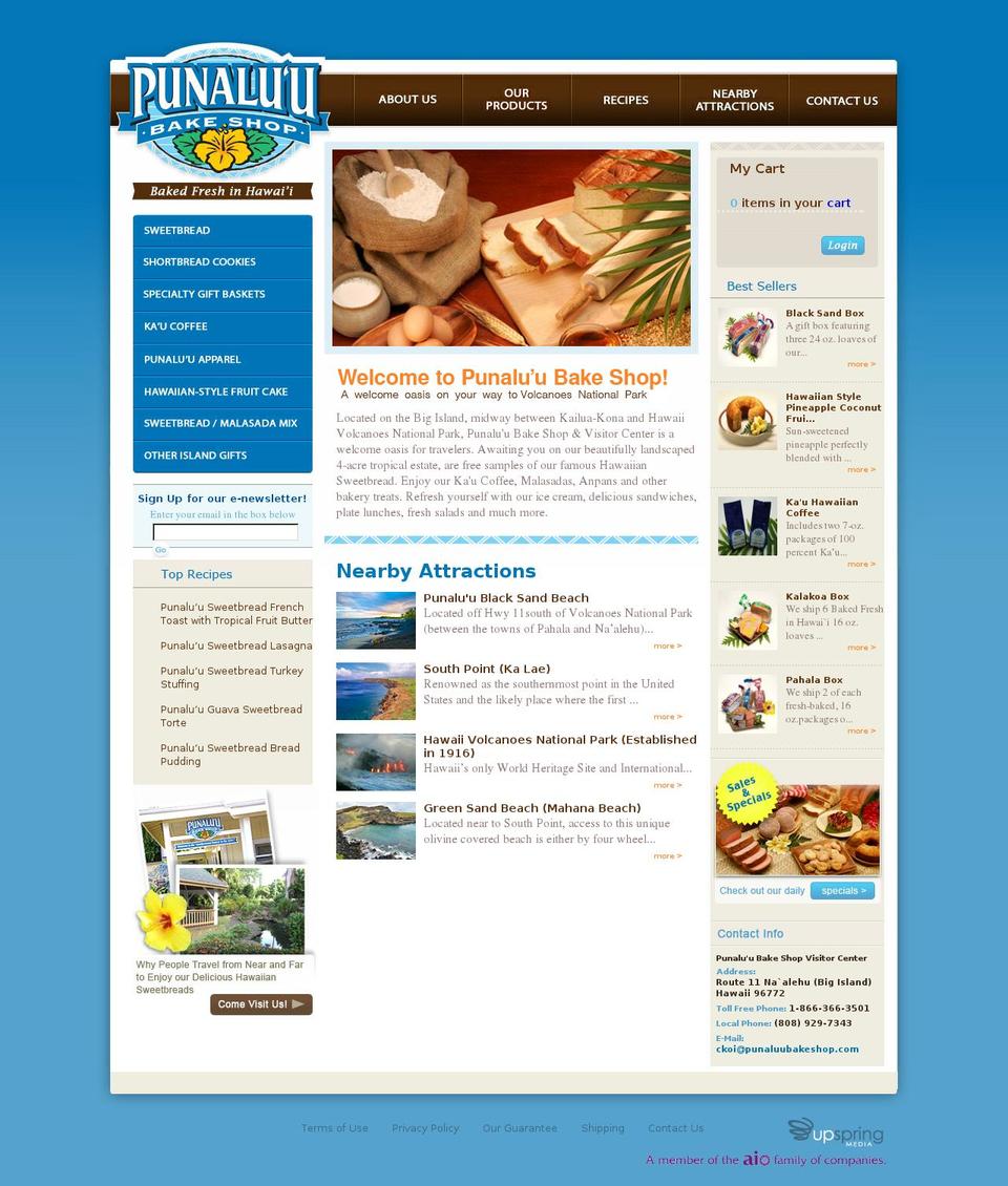 bakeshophawaii.com shopify website screenshot