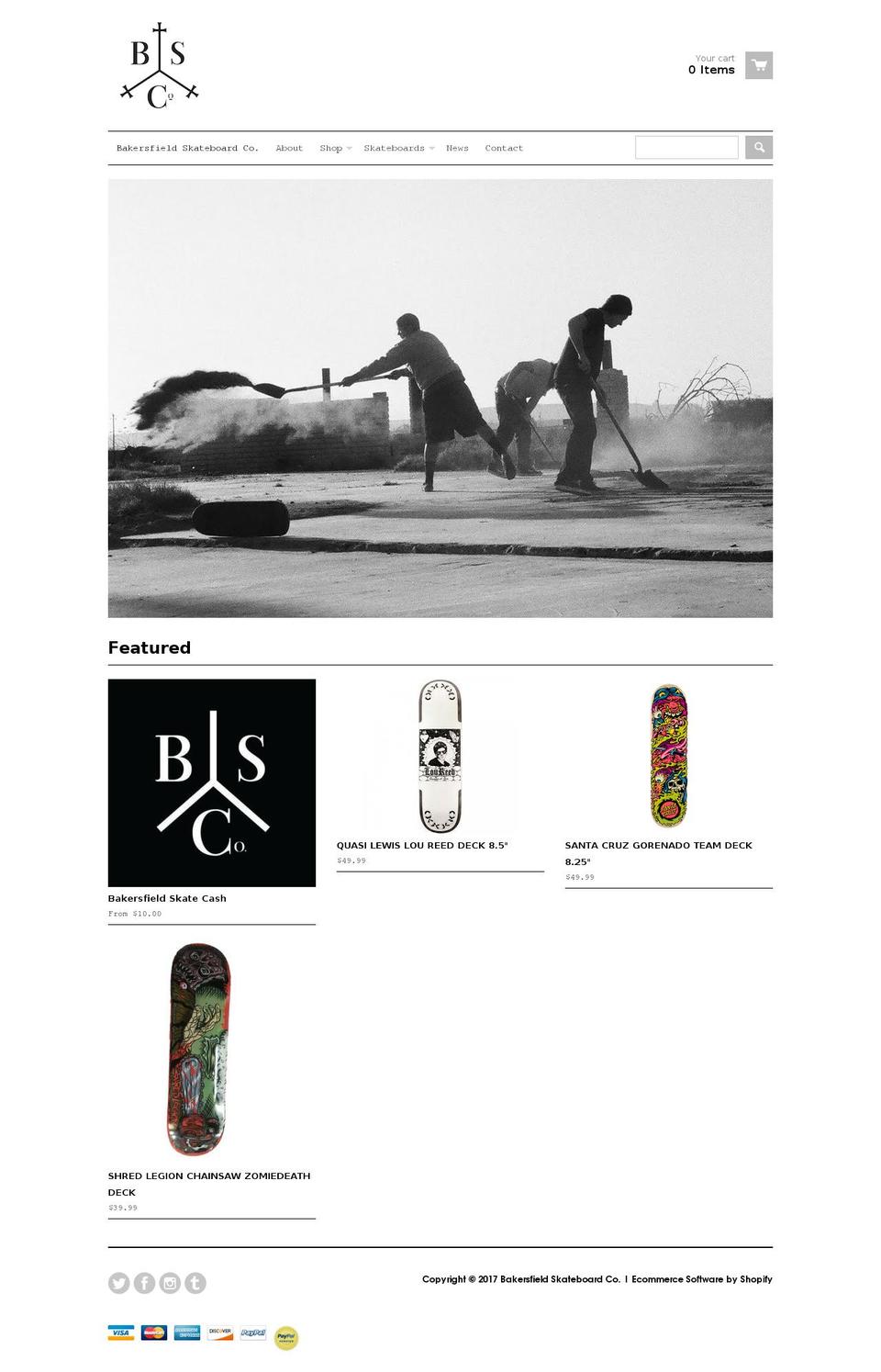 bakoskate.com shopify website screenshot