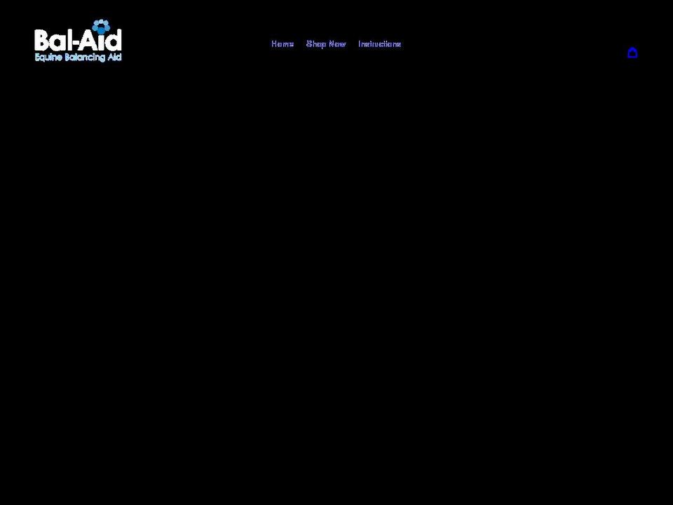 bal-aid.com shopify website screenshot