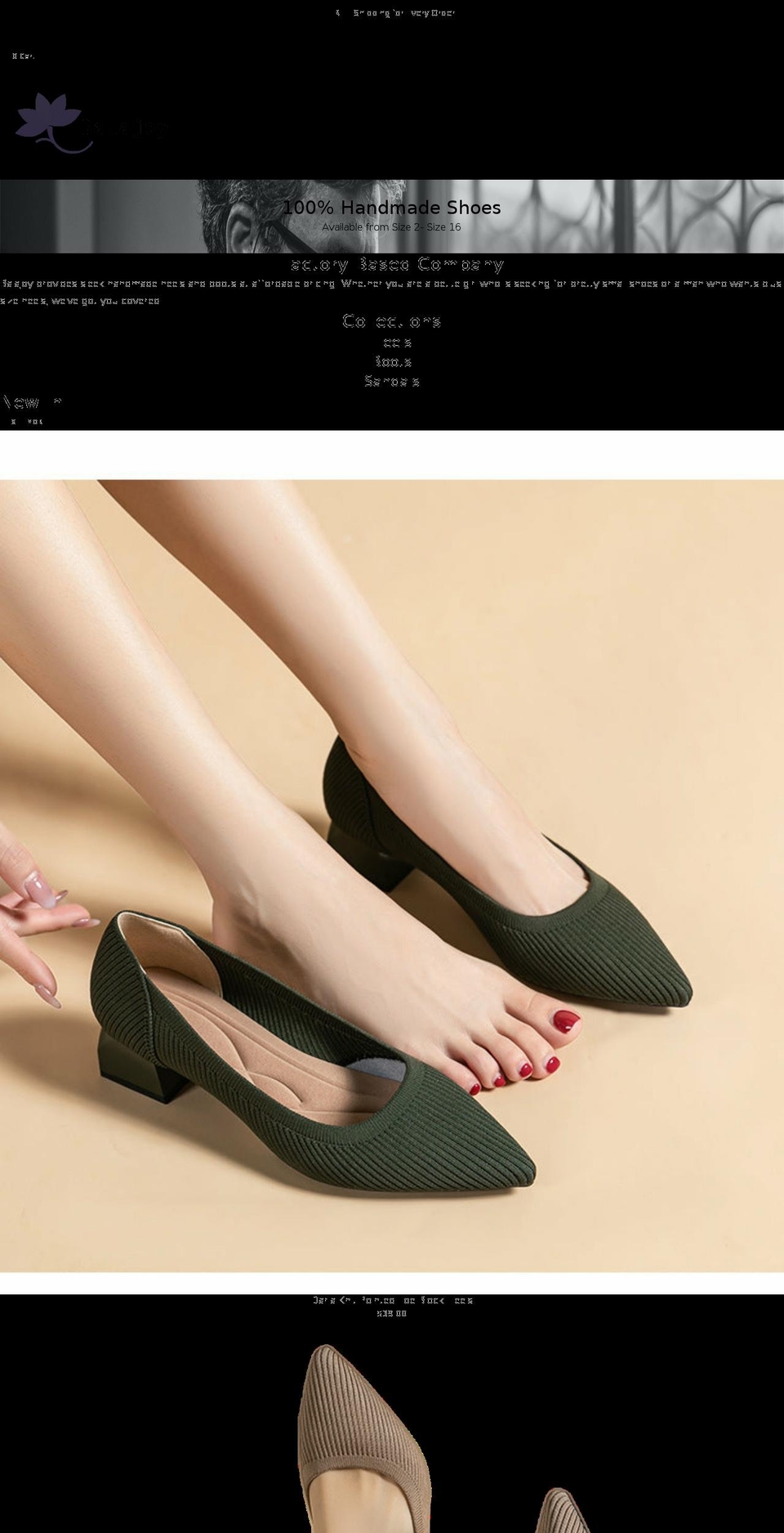 shoes Shopify theme site example balajoy.com