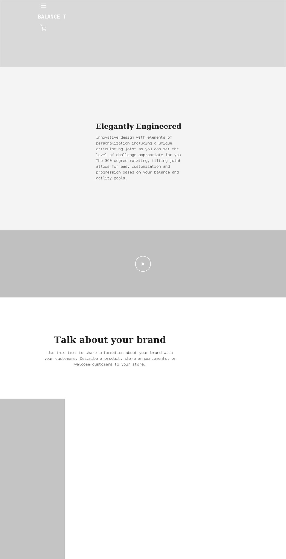 balance-t.com shopify website screenshot