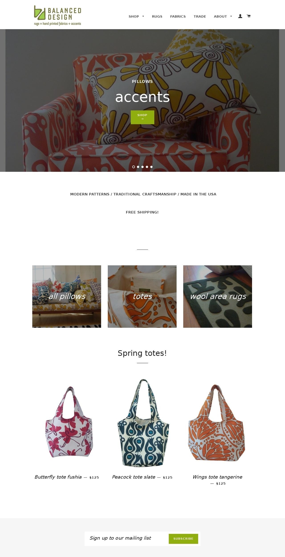 balanced-design.com shopify website screenshot