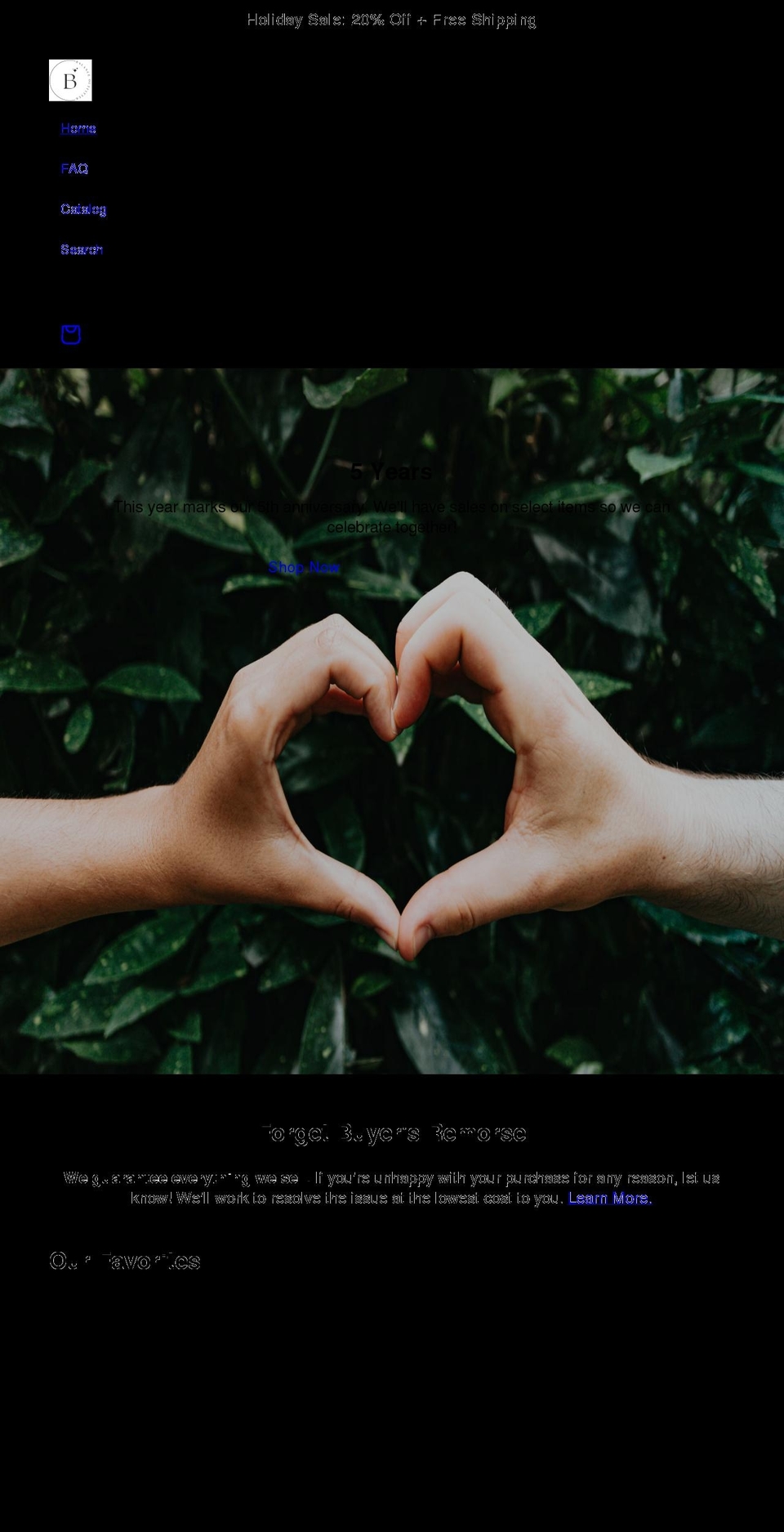 balanceoutfitter.com shopify website screenshot