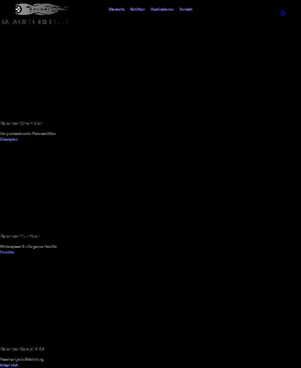 balancer.ch shopify website screenshot