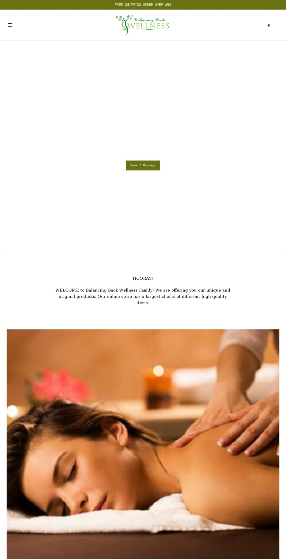 balancingbackwellness.com shopify website screenshot