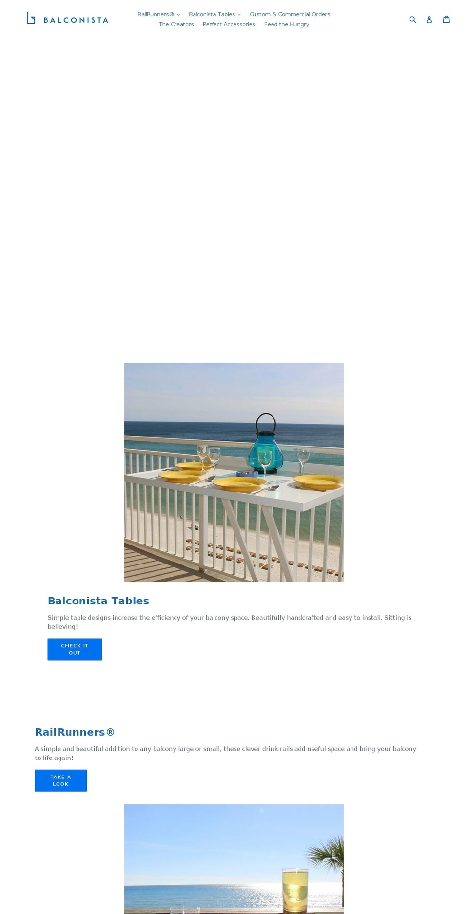 balconista.net shopify website screenshot