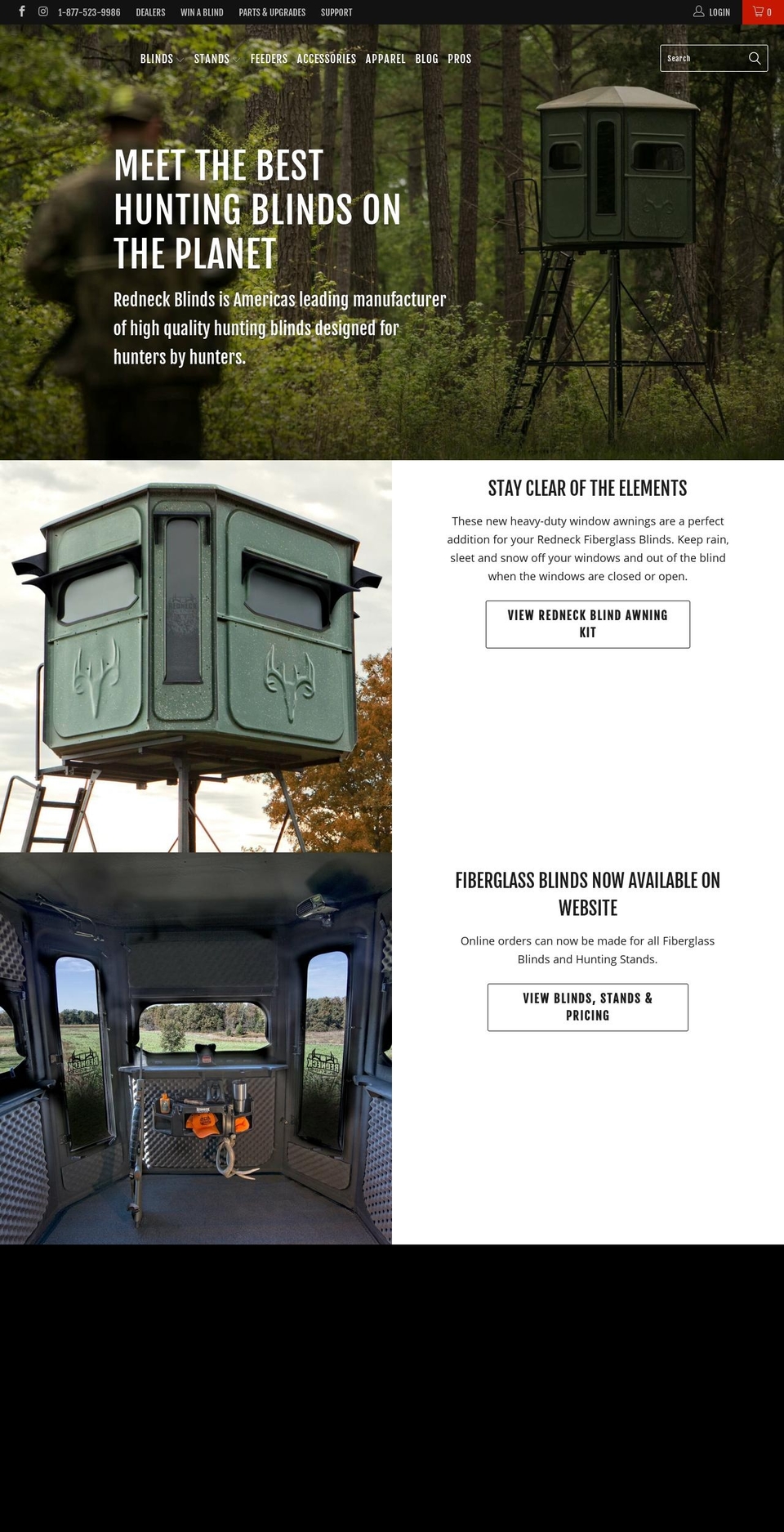 baleblinds.com — Shopify storefront screenshot