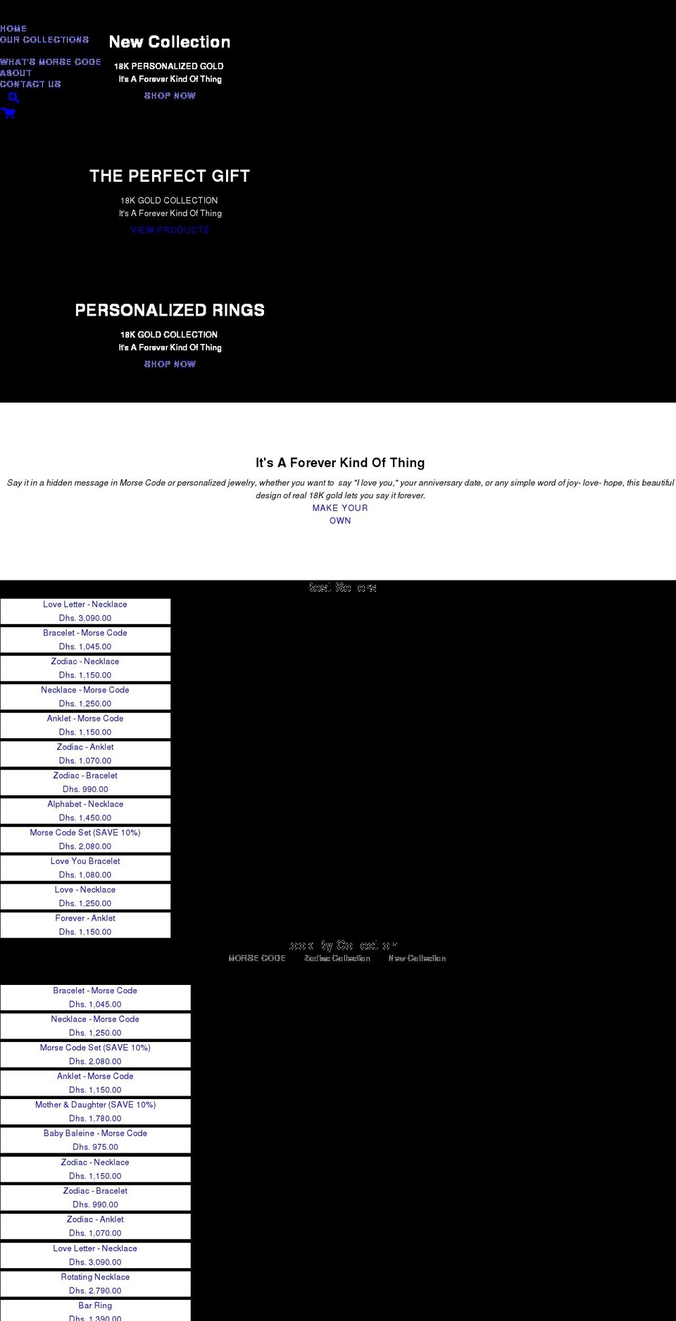 baleinedubai.com — Shopify storefront screenshot