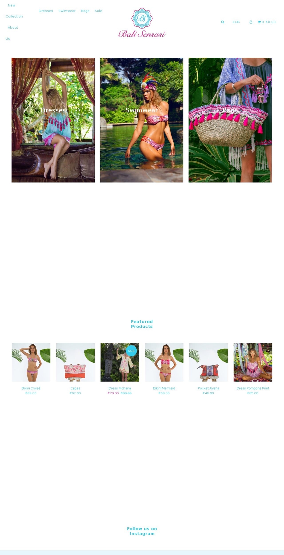 balisensasi.com shopify website screenshot