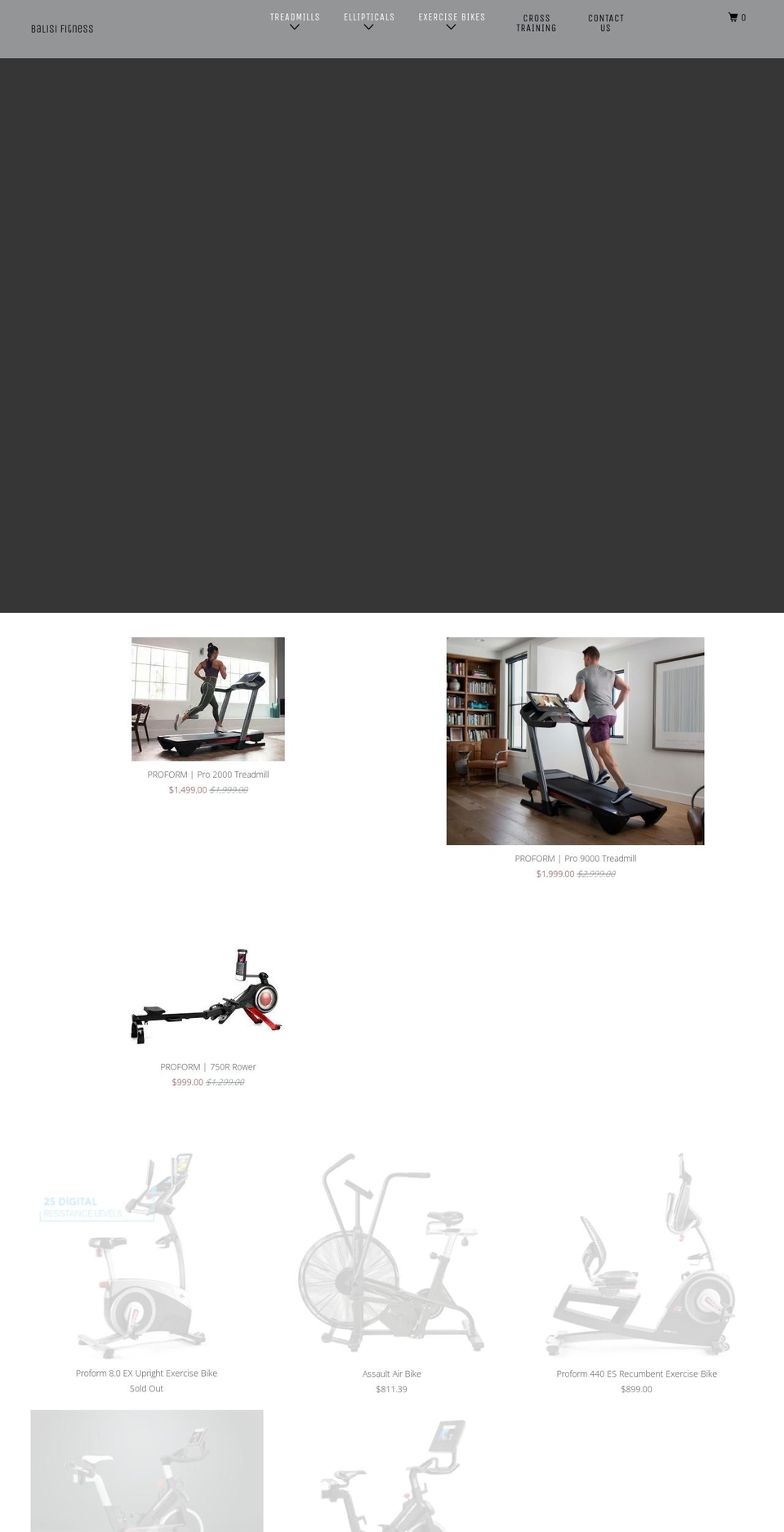 balisifitness.com shopify website screenshot